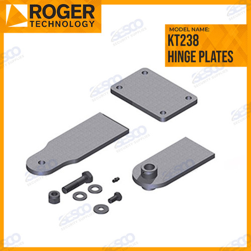 Roger Technology KT238 Hinge Plates (Long) SMARTY7 Series