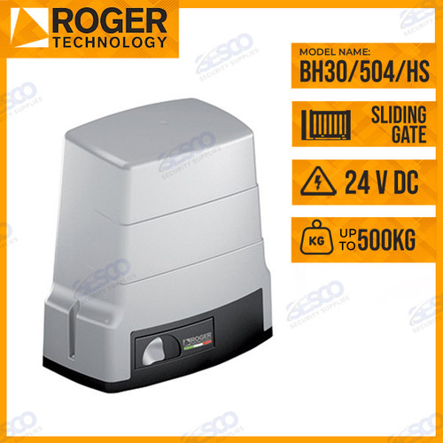 Roger Technology Brushless BH30/504/HS HIGH SPEED Sliding Gate Motor - 500kg