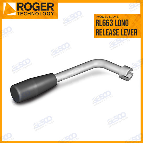 Roger Technology RL663 Long Release Lever for Underground