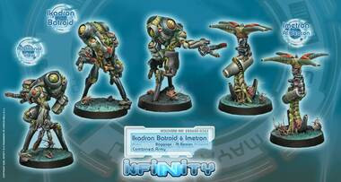 Overdron Batroids – Combined Army Miniatures For Infinity Game, New