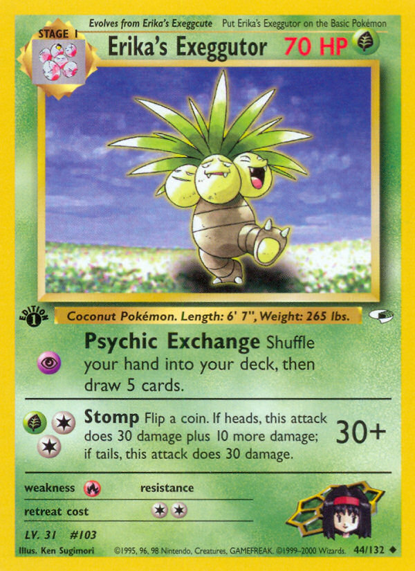 exeggutor pokemon card value Exeggutor 54/146 Legends Awakened main image 1
