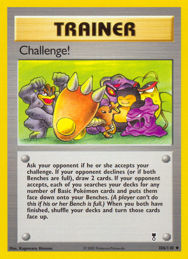 Challenge! 106/110 - Legendary Collection Reverse Holofoil - Game