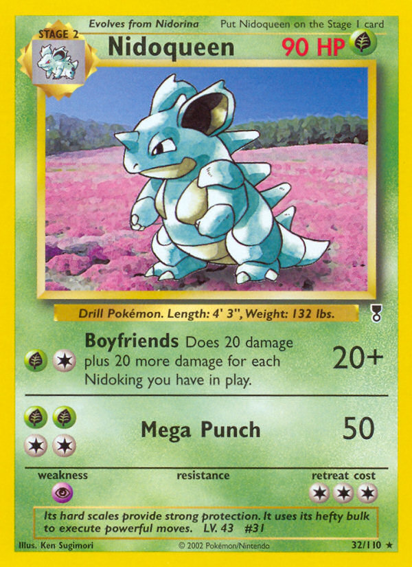 Nidoqueen 32/110 - Legendary Collection - Game Nerdz