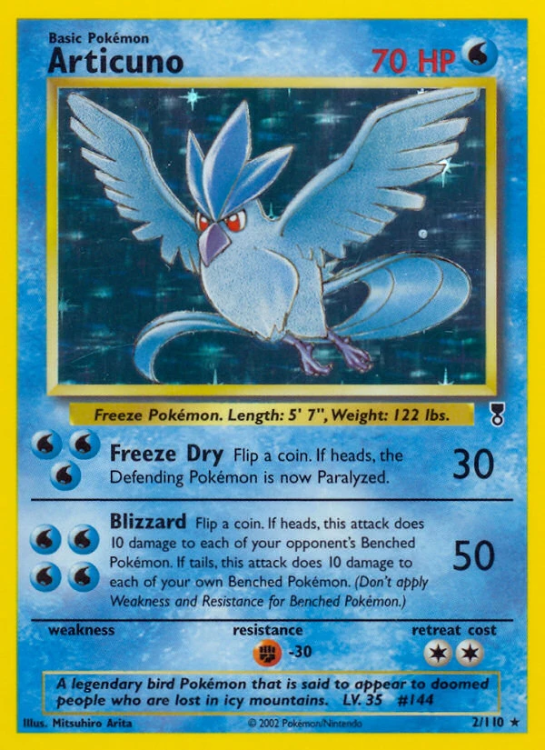 Articuno 2/110 - Legendary Collection Reverse Holofoil - Game Nerdz