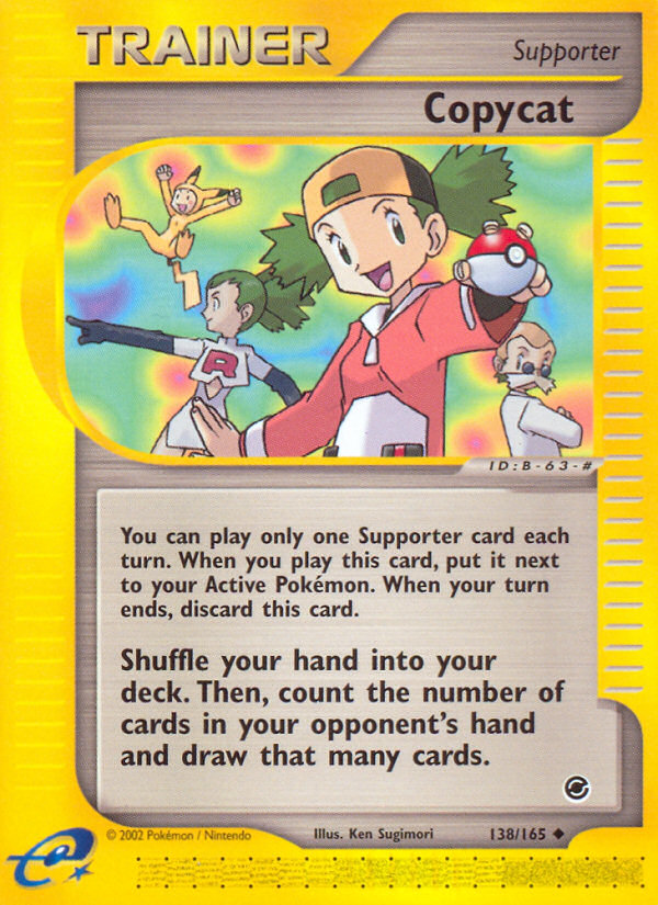 pokemon copycat card Copycat (90/123) (League Promo) [HeartGold & SoulSilver: Base Set] Moderately Played Reverse Holofoil