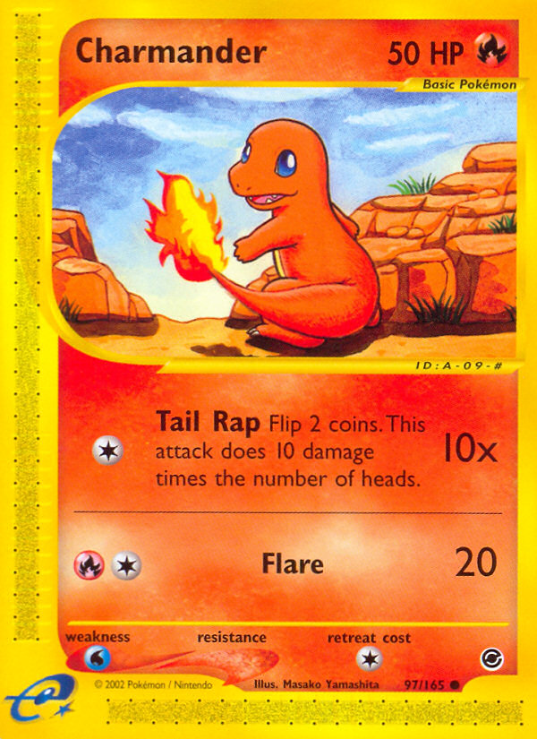 Charmander 97/165 - Expedition Base Set - Game Nerdz