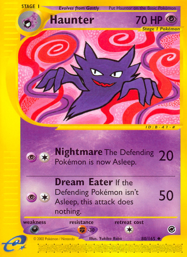Haunter 80/165 - Expedition Base Set - Game Nerdz