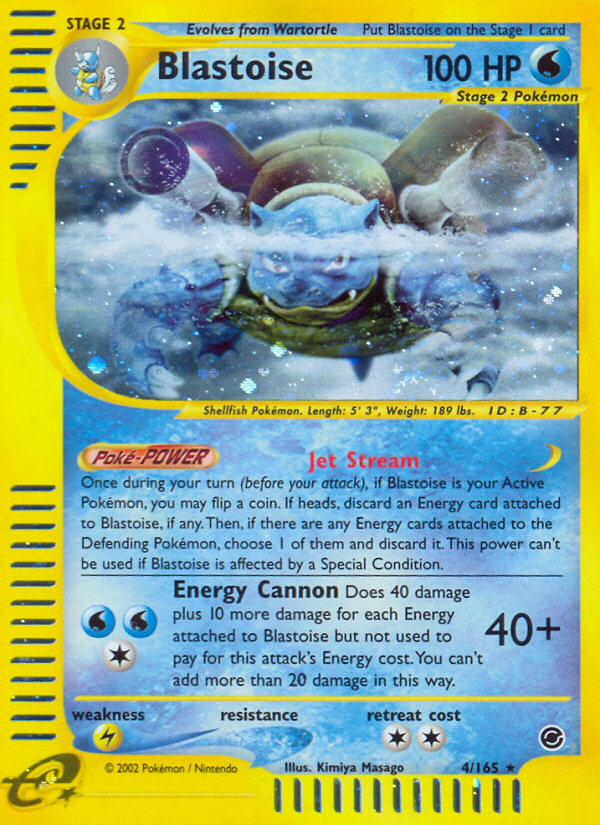 blastoise holographic pokemon card Amazon.com: Pokemon - Blastoise (2/102) - Base Set main image 1