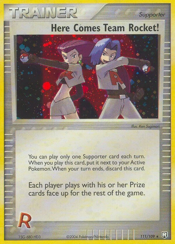 ポケモンカード Here Comes Team Rocket! 111/109 Here Comes Team Rocket! 111/109 - Team Rocket Returns Holofoil