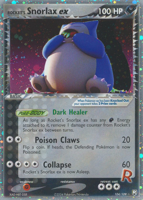 Rocket's Snorlax ex 104/109 - Team Rocket Returns Holofoil - Game