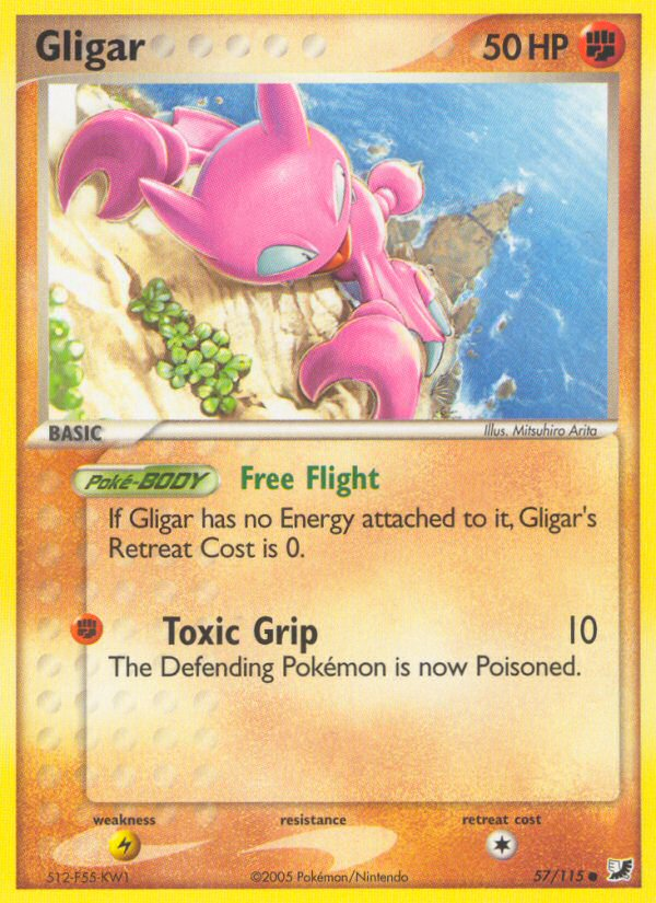 Gligar 57/115 - Unseen Forces - Game Nerdz
