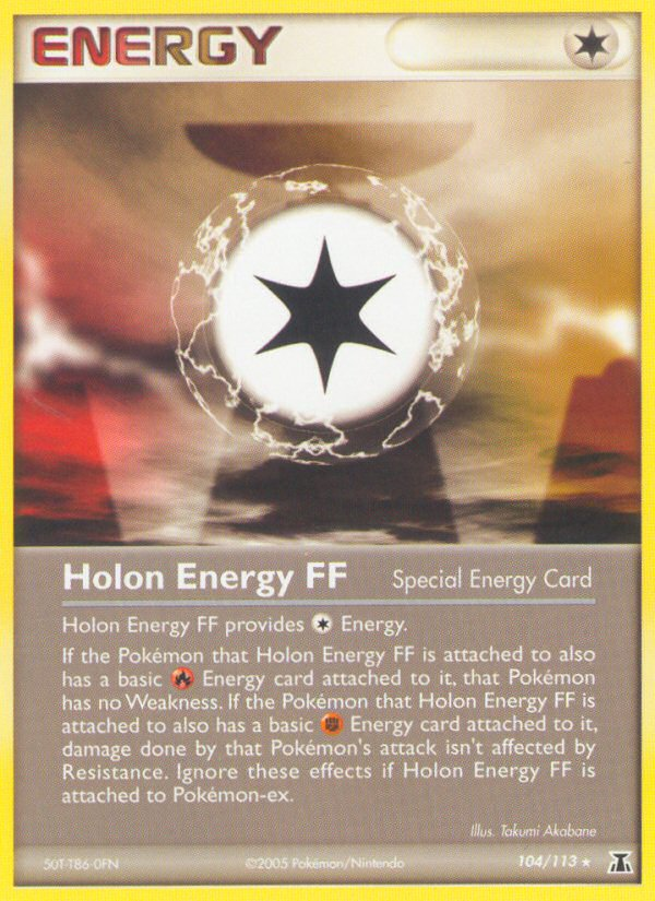Holon Energy FF Dragon Frontiers - Rare Heavily Played
