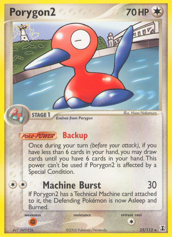 Porygon2 25/113 - Delta Species Reverse Holofoil - Game Nerdz