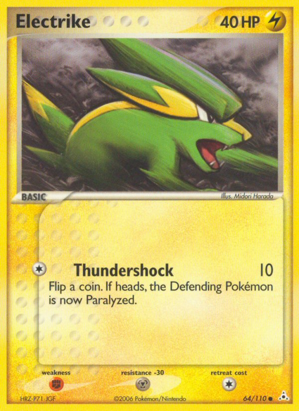 pokemon card electrike Pokemon - Electrike (59/160) main image 0