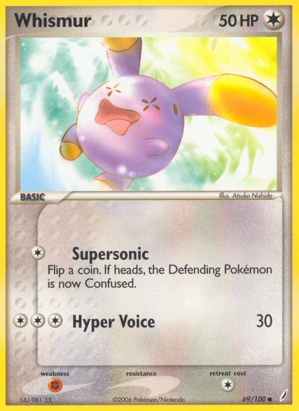 Whismur 69/100 - Crystal Guardians - Game Nerdz Whismur 69/100 - Crystal Guardians - Game Nerdz