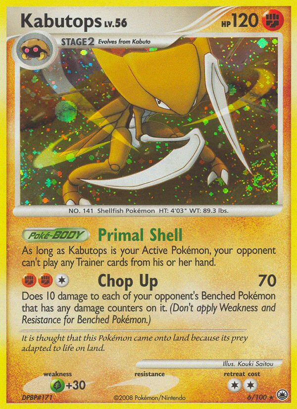 Kabutops 6/100 - Majestic Dawn Reverse Holofoil - Game Nerdz