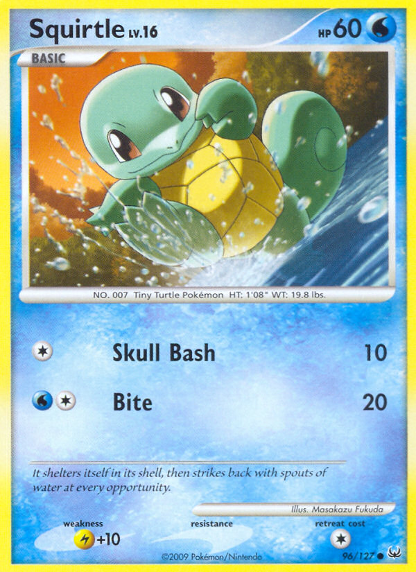 Squirtle 96/127 - Platinum - Game Nerdz