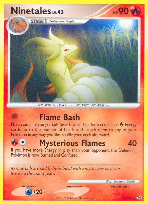 Ninetales 36/127 - Platinum - Game Nerdz
