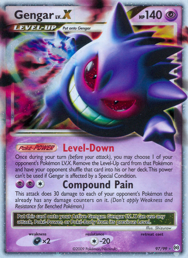 pokemon cards lv x Diamond & Pearl Legends Awakened Ultra Rare Magnezone LV.X #142 done to Lucario during your opponents next turn Regigigas - Colorless - 100/100