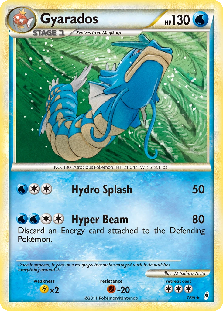 Gyarados 7/95 - Call of Legends Reverse Holofoil - Game Nerdz