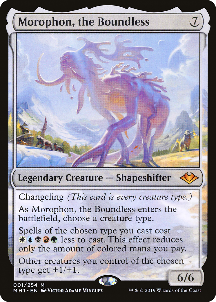 Morophon, the Boundless (MH1-001) - Modern Horizons - Game Nerdz