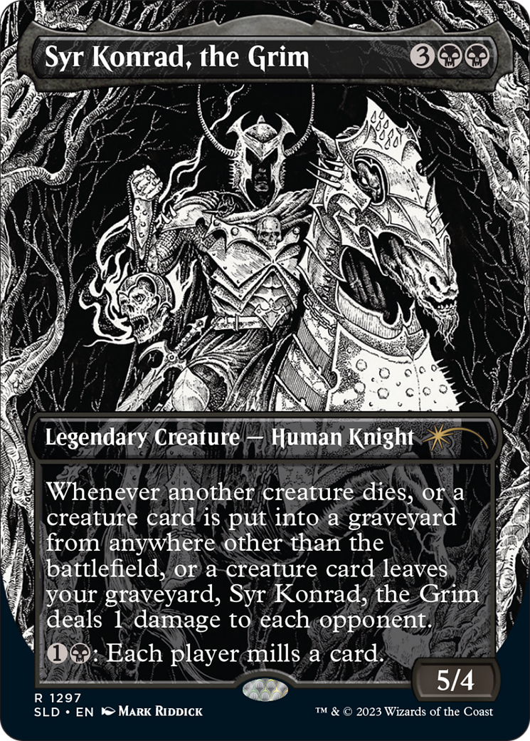 syr konrad mtg final fantasy Golbez, Clad in Darkness or a creature card is put into a graveyard from anywhere other than the battlefield MTG Throne of Eldraine Cards