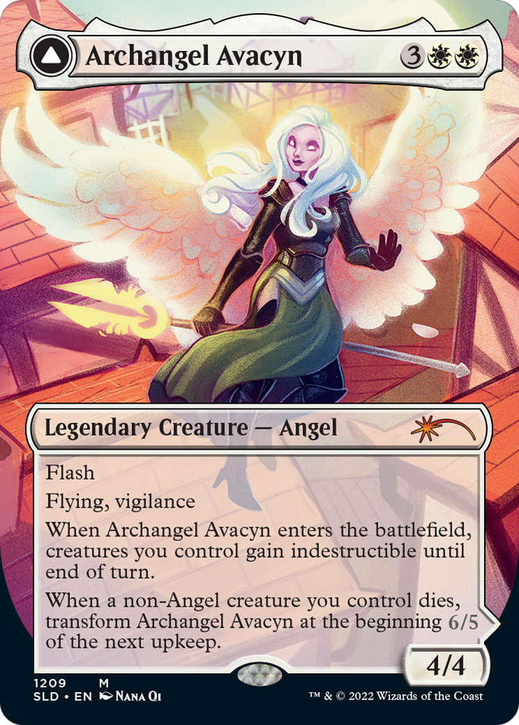 Archangel Avacyn // Avacyn, the Purifier (SLD-1209) - Secret Lair Drop -  Game Nerdz