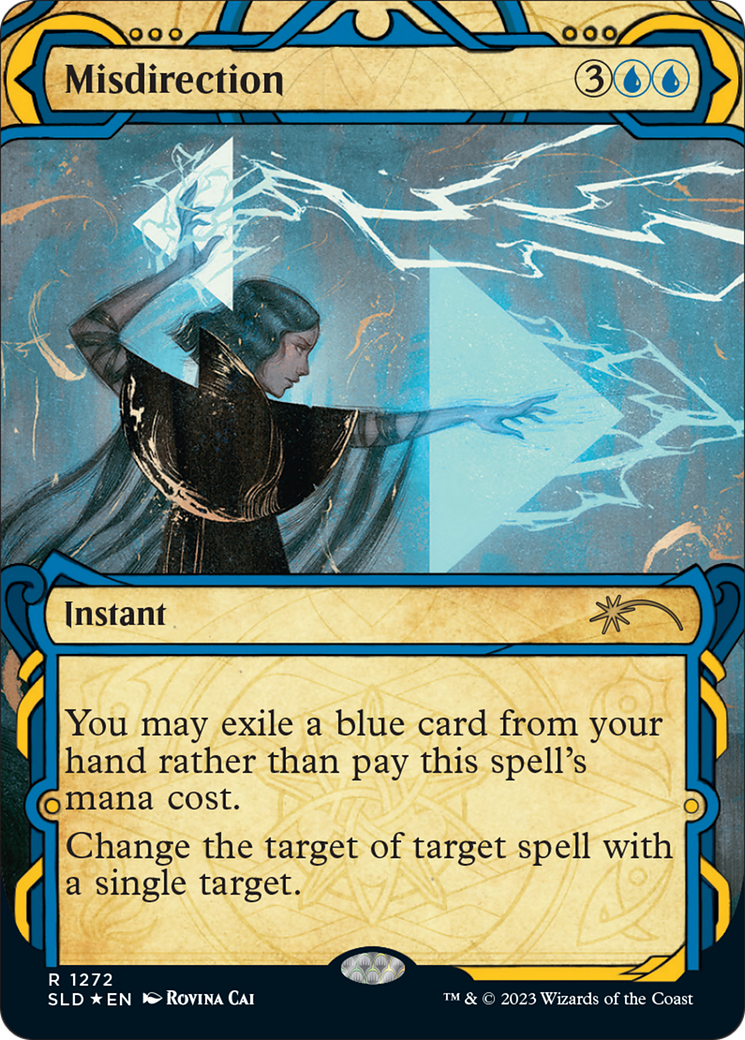 Misdirection (SLD-1272) - Secret Lair Drop: (Showcase) Foil - Game