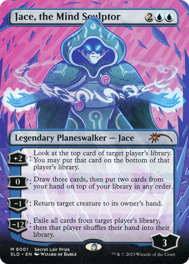 Jace, the Mind Sculptor (SLP-8001) - Secret Lair Drop (Borderless