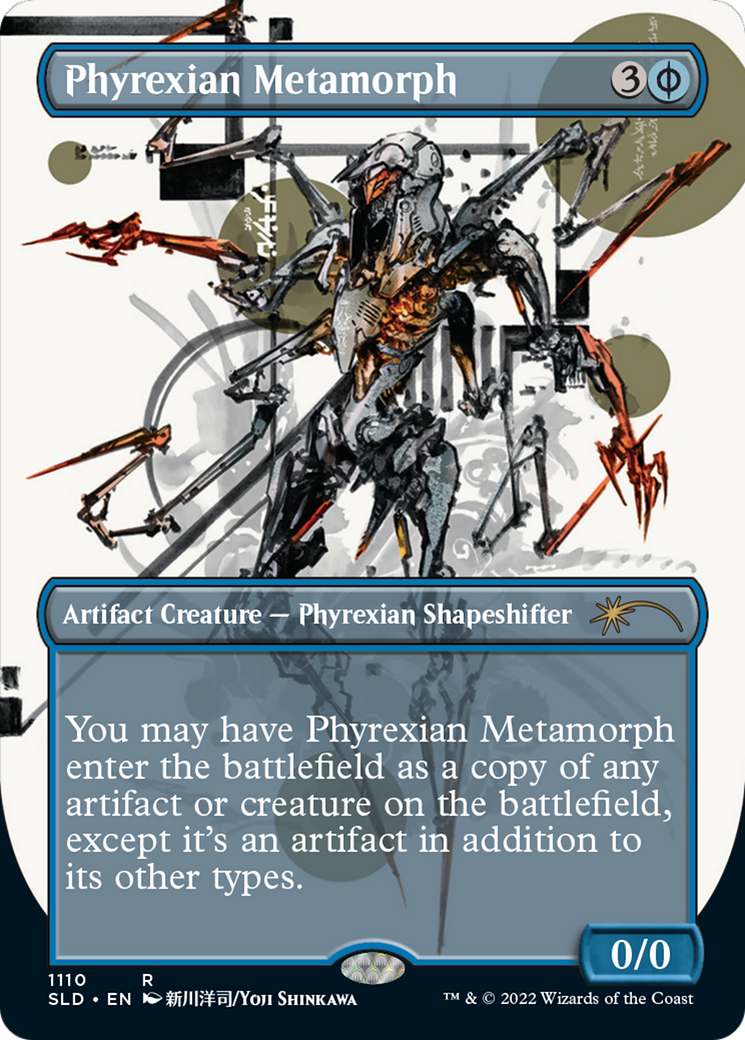 Phyrexian Metamorph (SLD-1110) - Secret Lair Drop (Borderless