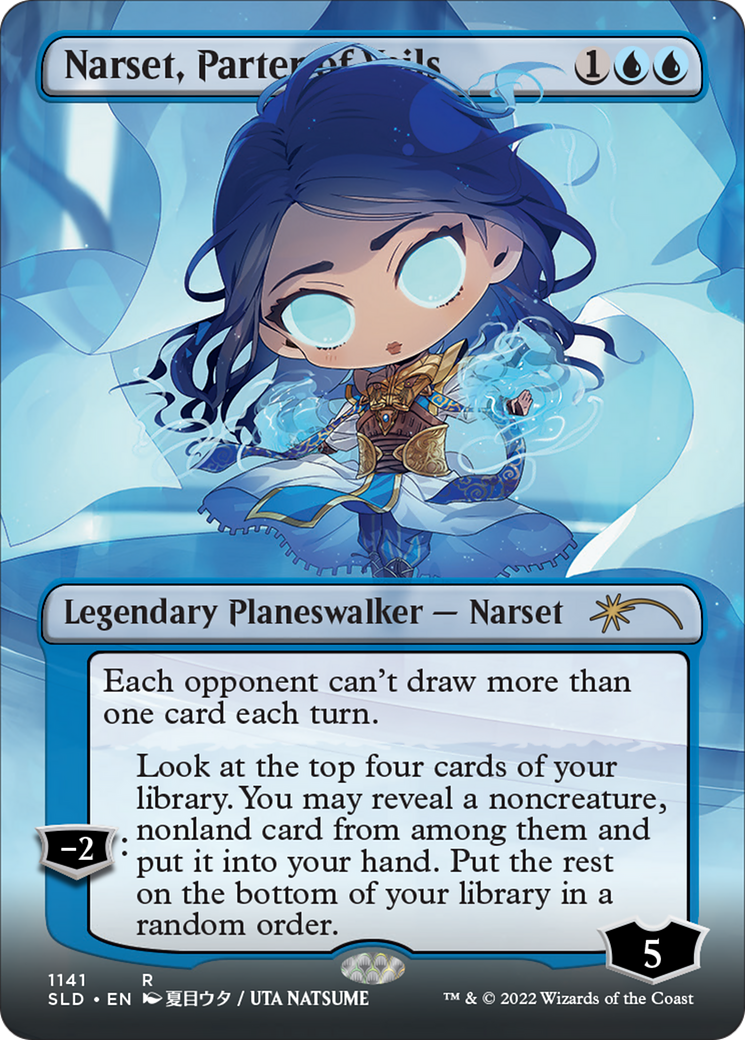 Narset, Parter of Veils (SLD-1141) - Secret Lair Drop (Borderless