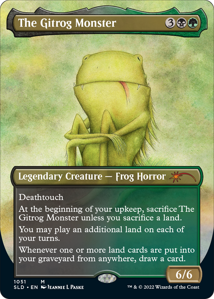 The Gitrog Monster (SLD-1051) - Secret Lair Drop (Borderless