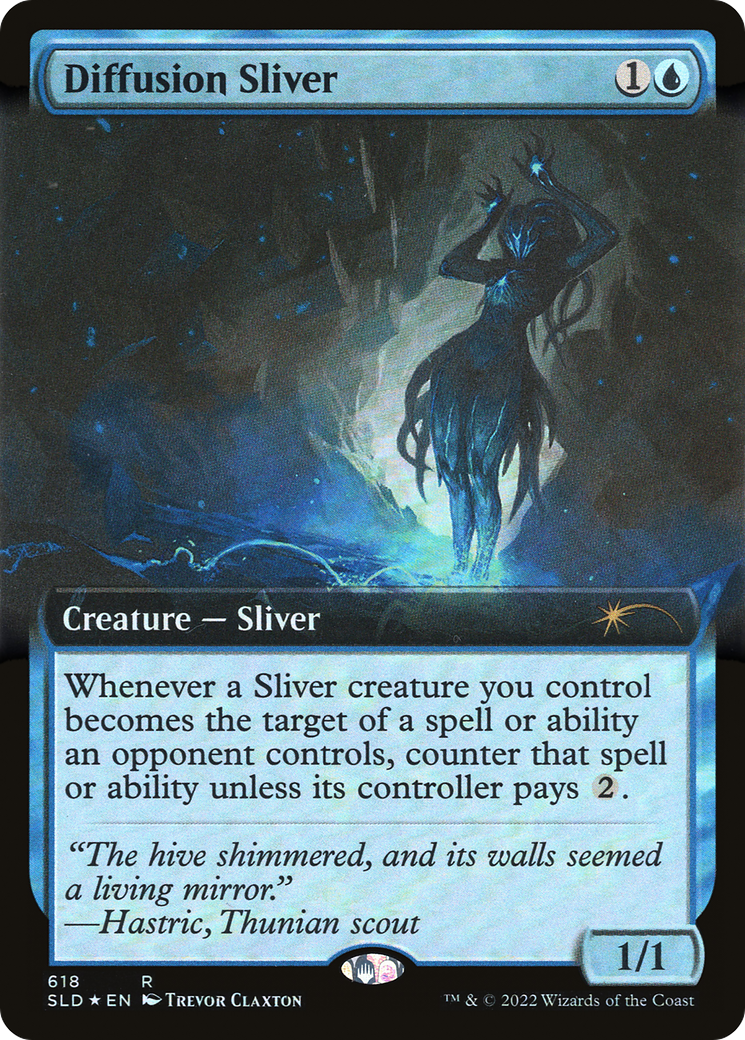 Diffusion Sliver (SLD-618) - Secret Lair Drop: (Extended Art) Foil Diffusion Sliver (SLD-618) - Secret Lair Drop: (Extended Art) Foil