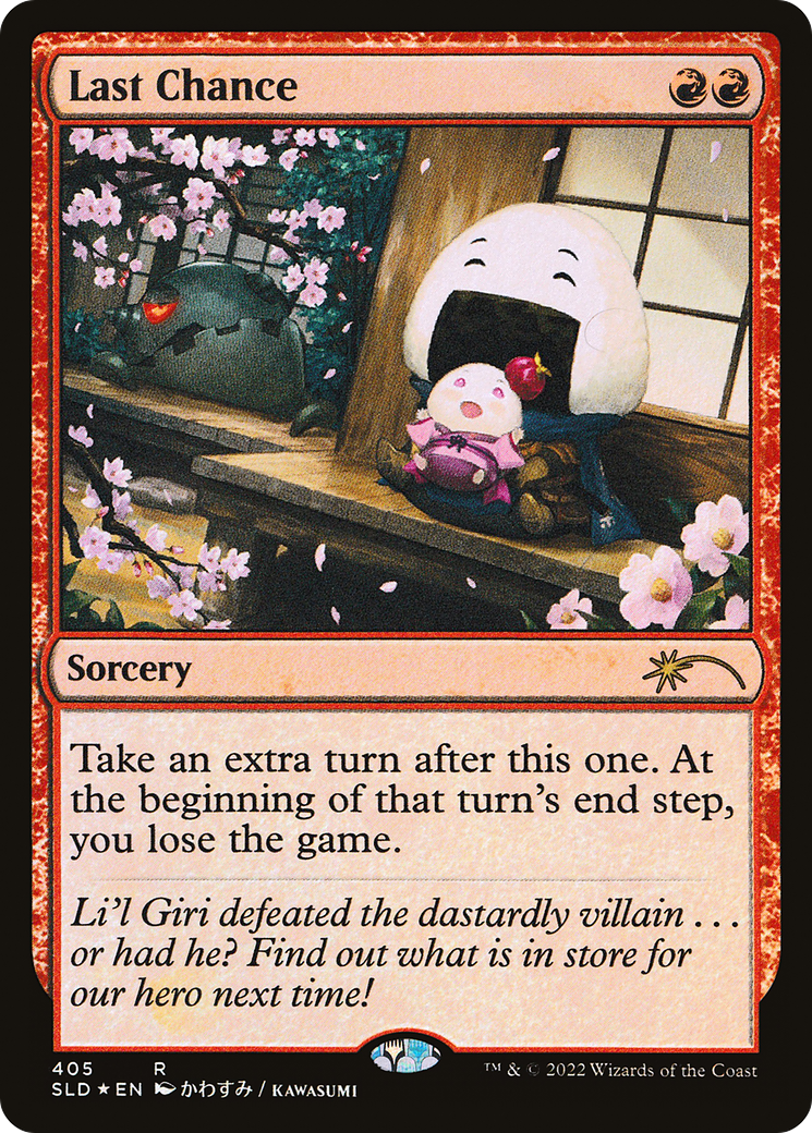 Last Chance (SLD-405) - Secret Lair Drop Foil - Game Nerdz