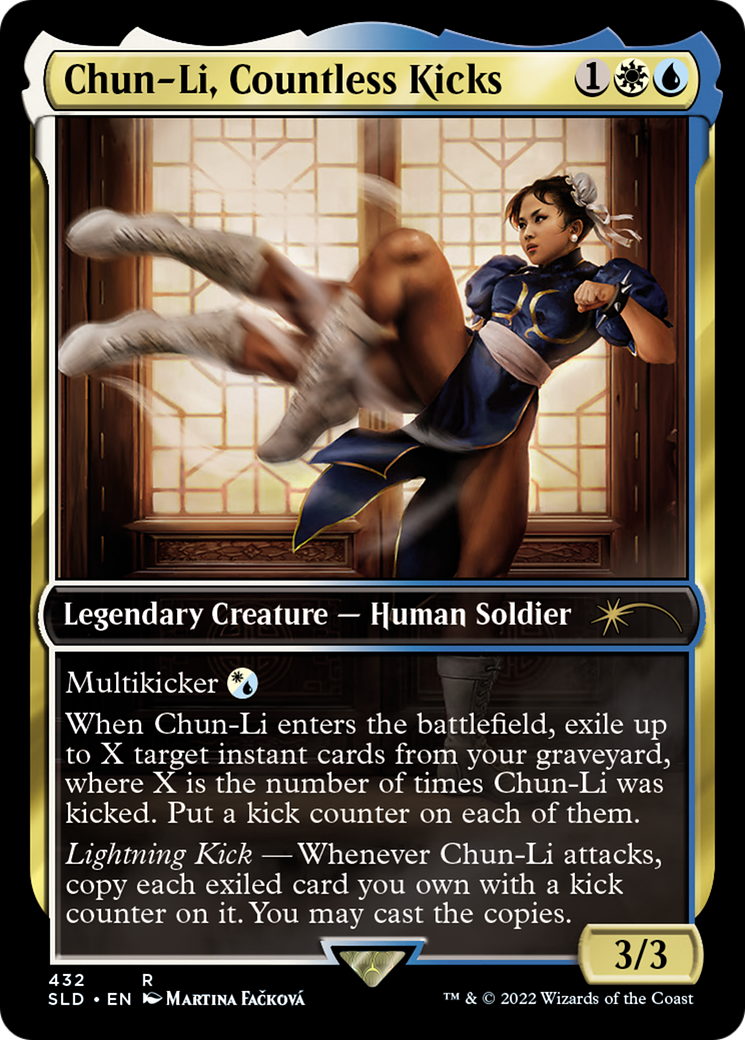 mtg arcane secret lair cards 2025 MTG Magic Secret Lair Drop 1545 Arcane Denial (Borderless) (Foil)
