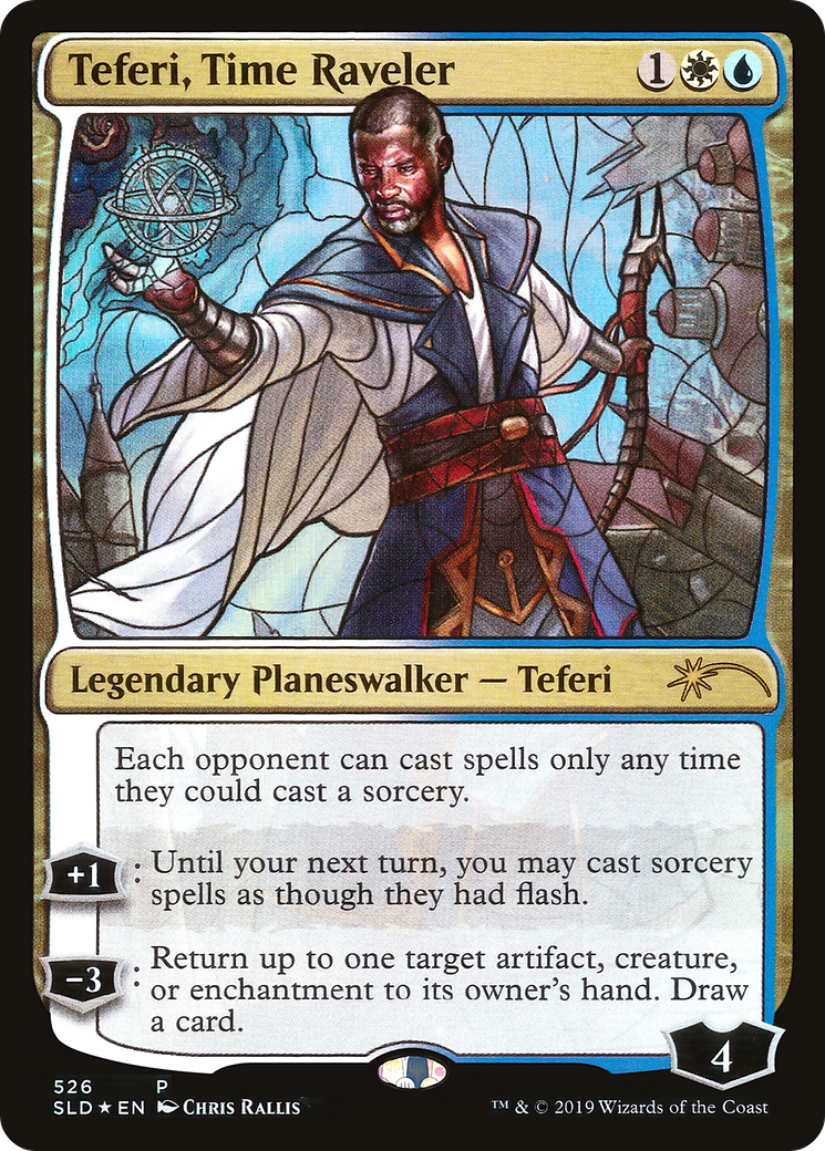 Teferi, Time Raveler (SLD-526) - Secret Lair Drop Foil - Game Nerdz