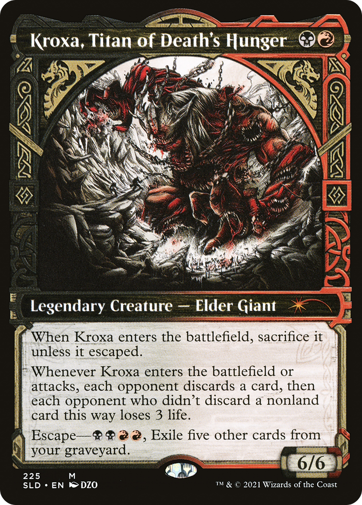 Kroxa, Titan of Death's Hunger (SLD-225) - Secret Lair Drop