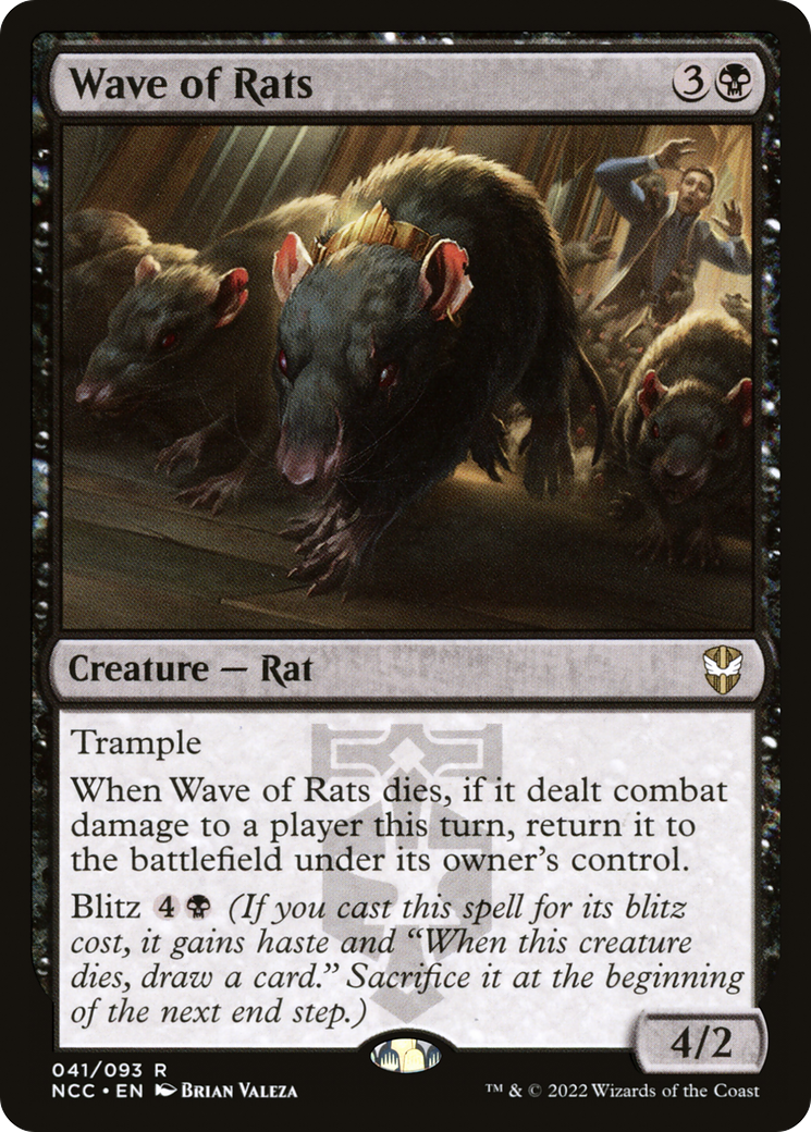 Wave of Rats (NCC-041) - New Capenna Commander - Game Nerdz