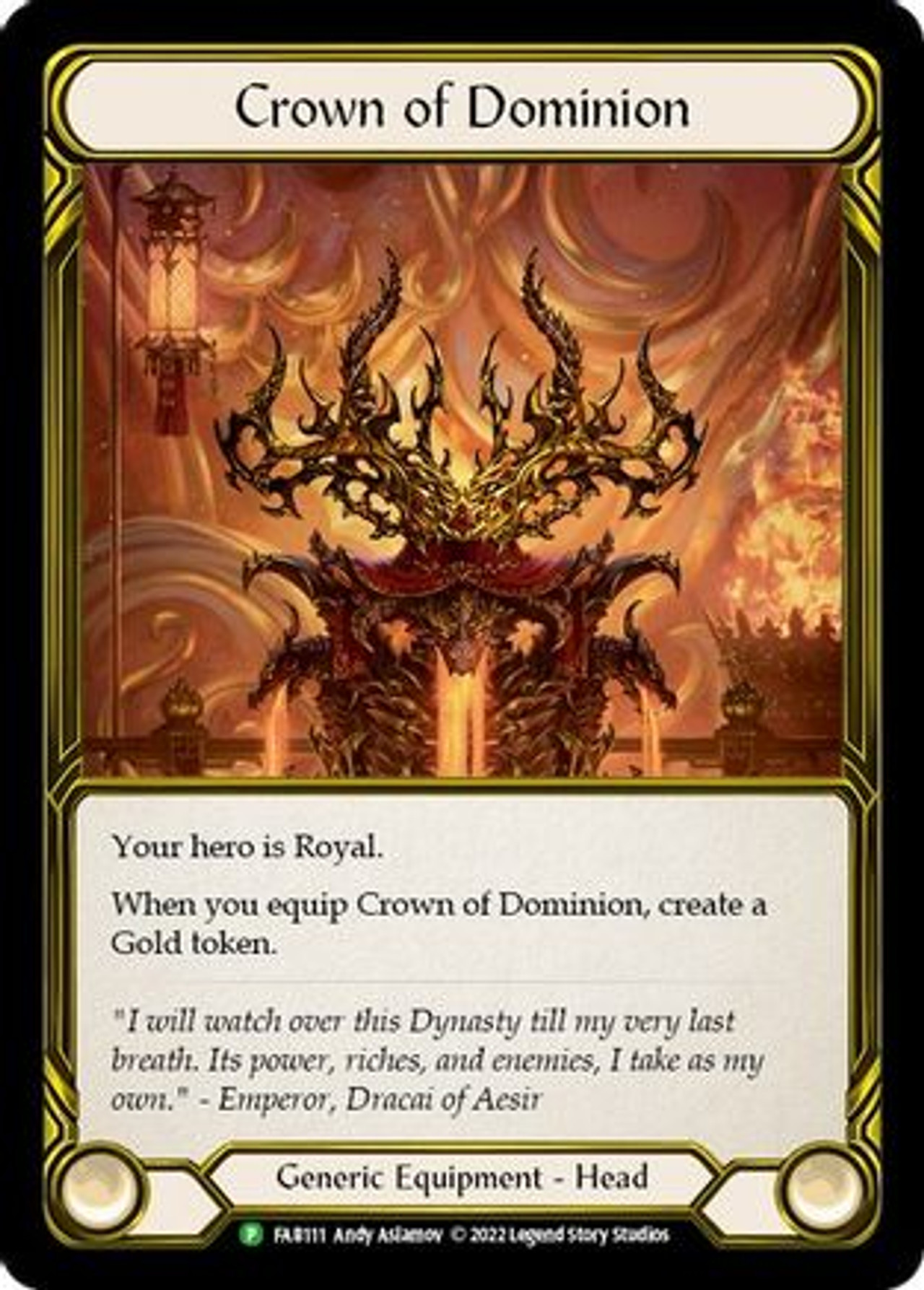 Flesh and Blood Crown of Dominion Marvel
