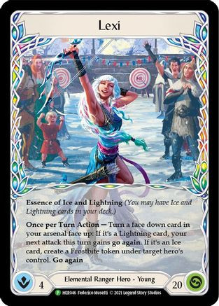 Lexi (HER046) Flesh and Blood: Promo Cards Cold Foil - Game Nerdz