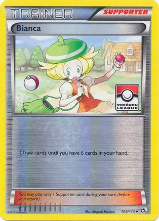 Bianca 109/113 (Pokemon League) 109 League Championship Cards
