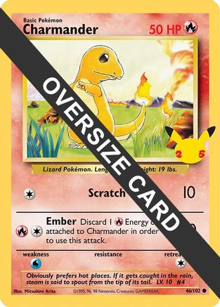 charmander pokemon card first edition Charmander (18a/147) [Alternate Art Promos]