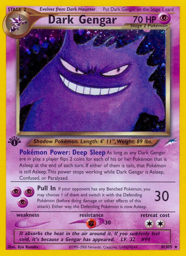 dark haunter pokemon card 36/105 The Pokmon Trading Card Game has captivated collectors for over two decades Haunter - Reverse Holofoil -