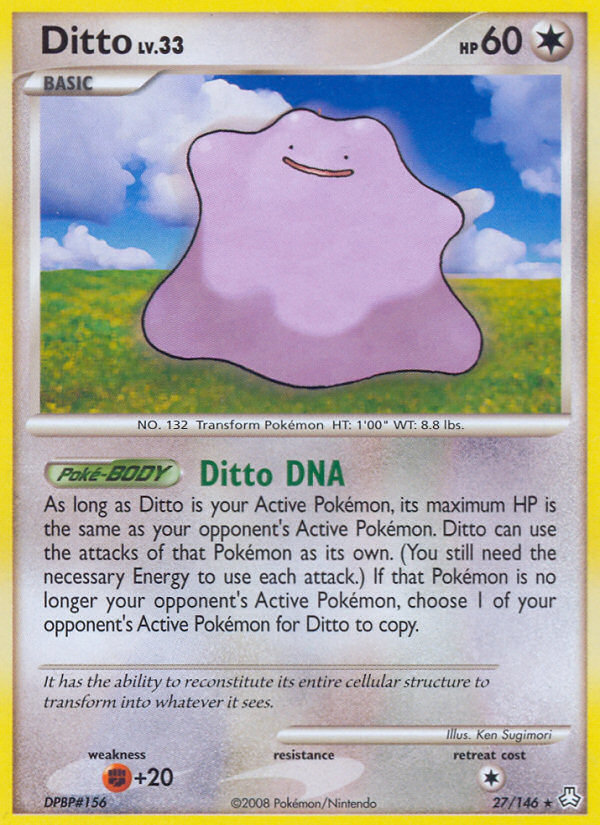 Ditto 27/146 - Legends Awakened Reverse Holofoil - Game Nerdz