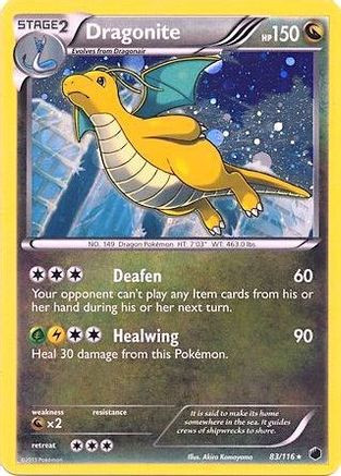 Dragonite - 83/116 (Cosmos Holo) 83 - Blister Exclusives Holofoil - Game  Nerdz