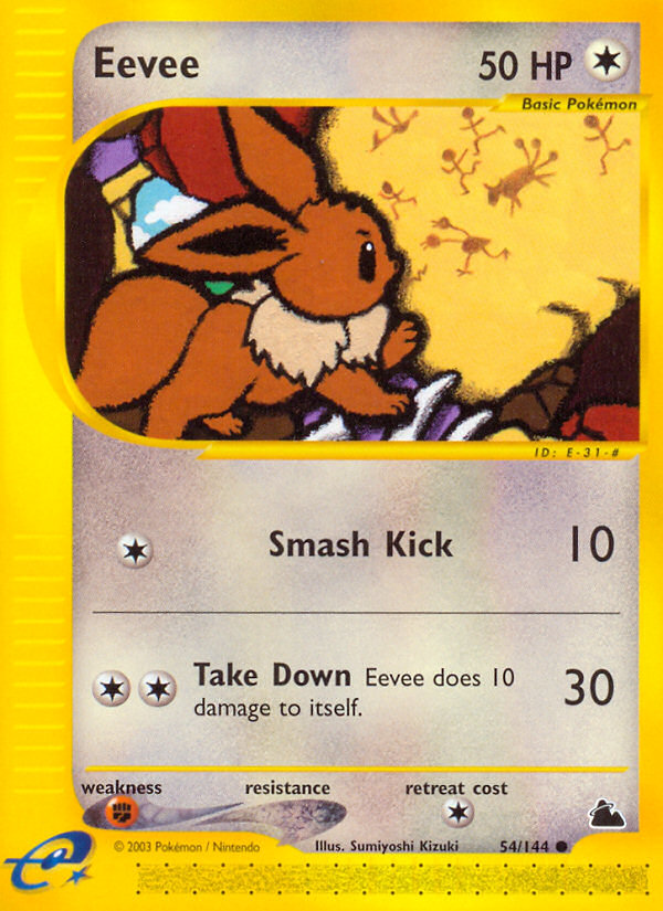 Eevee 54/144 - Skyridge - Game Nerdz
