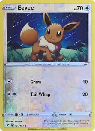 pokemon card value eevee Amazon.com: Pokemon - Eevee 133/165 - Pokemon 151 - Reverse Foil