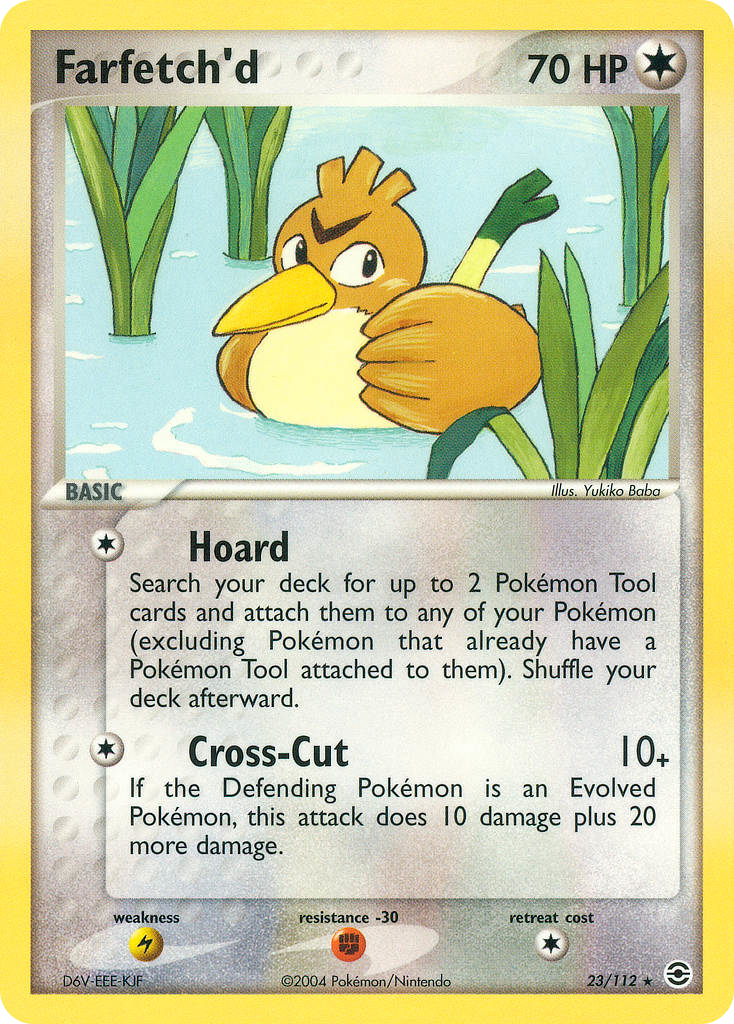 Farfetch'd 23/112 - FireRed LeafGreen - Game Nerdz Farfetch'd 23/112 - FireRed LeafGreen - Game Nerdz