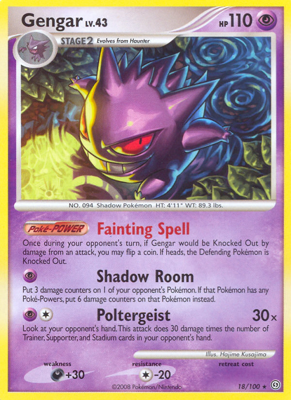 Gengar 18/100 - Stormfront - Game Nerdz