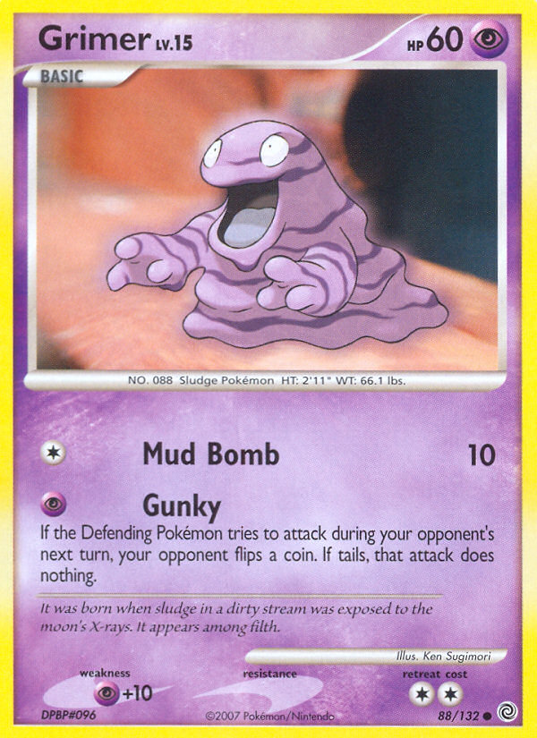 grimer pokemon cards Card Japanese Team Rocket's 067/098 sv10 C TCG Colorless Retreat Cost Grimer (EX Dragon 57) -